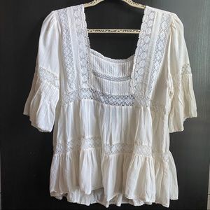 Freepeople Boho Peasant Blouse
